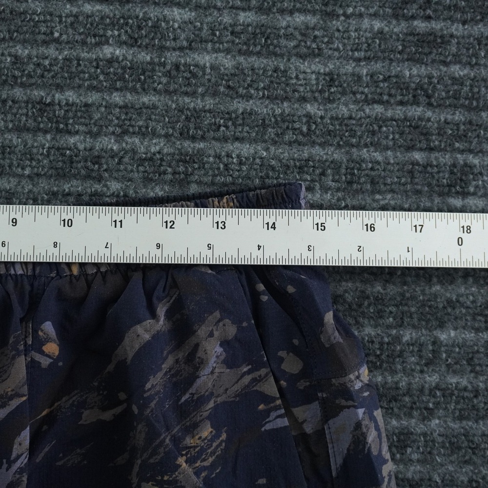 Lululemon Athletic Shorts Mens L Navy Abstract Camo Print Drawstring Pockets - Picture 4 of 11